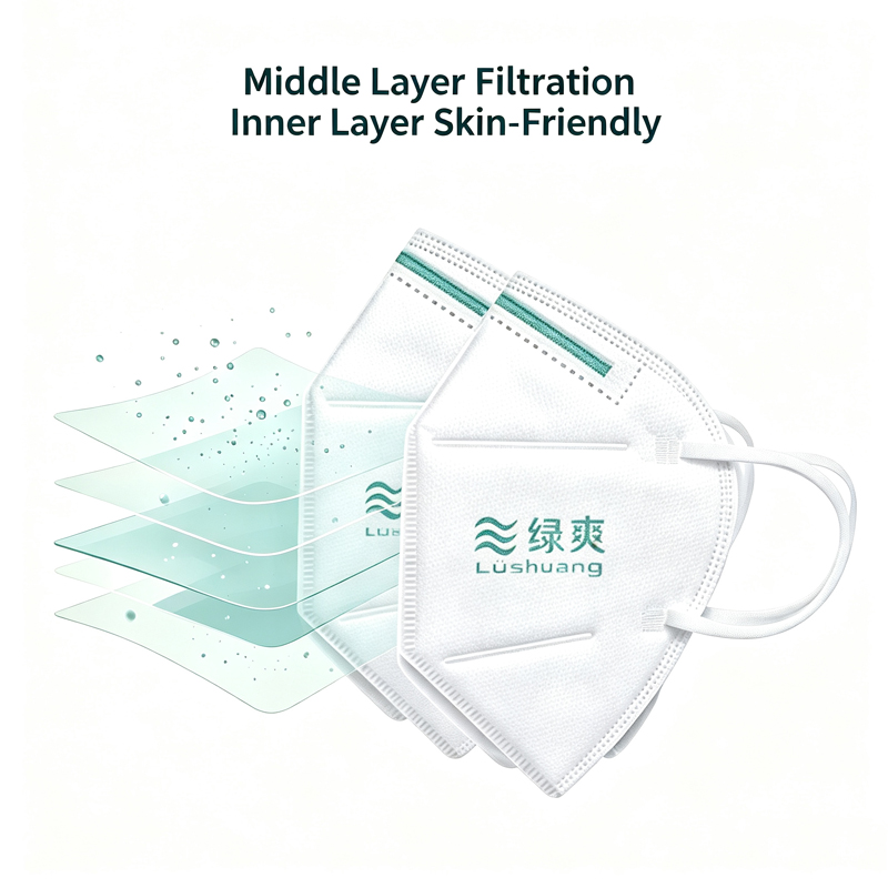 Dust Mask Construction - Masker Anti Debu Putih Sekali Pakai