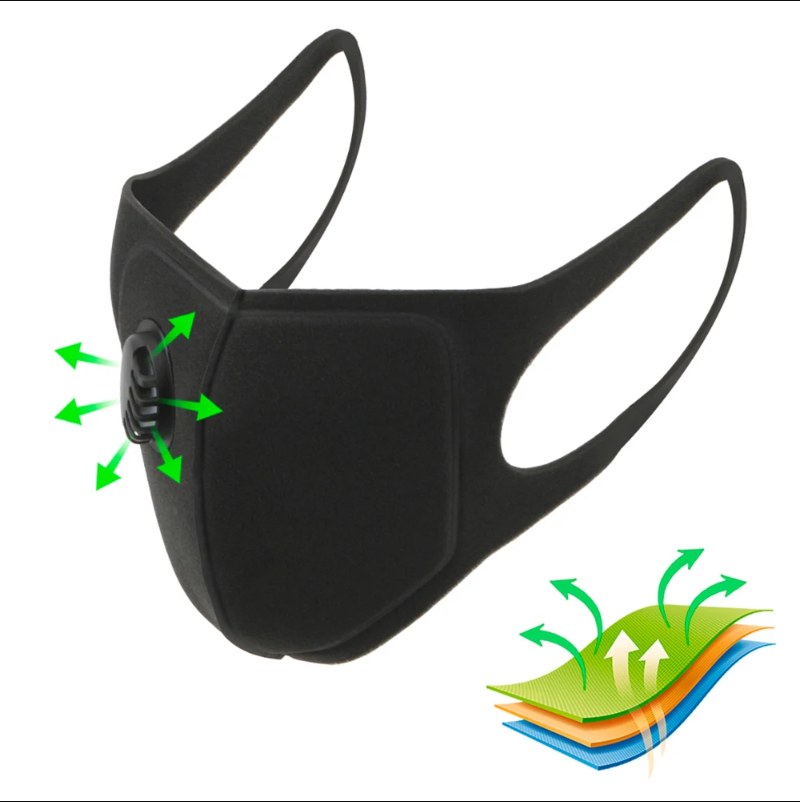 Pm2.5 Filter Insert - Masker Mulut Uniseks yang Dapat Dicuci
