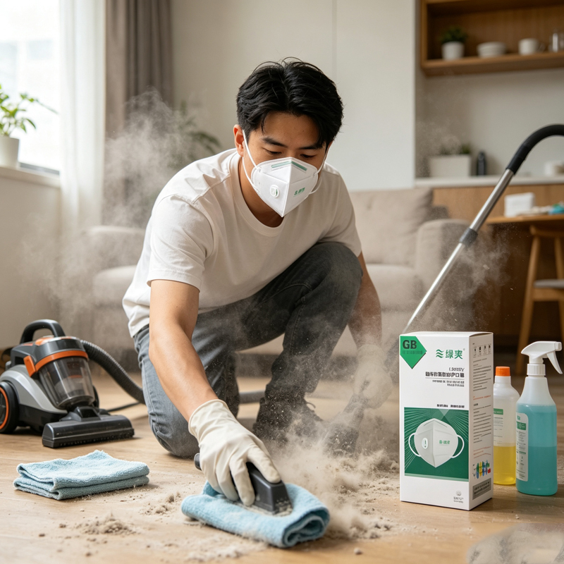 Masker Anti Debu Putih Sekali  - Dust Mask Construction ulasan dan harga